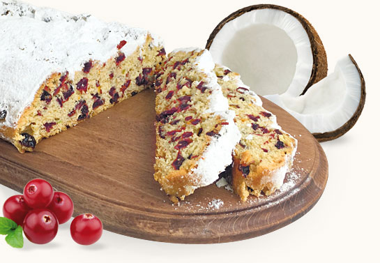 Cranberrystollen
