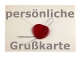 persönliche Grußkarte